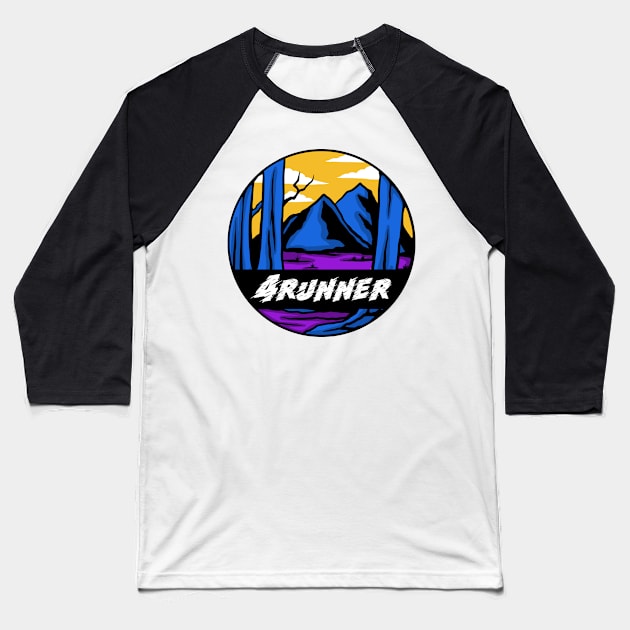 4Runner Retro Baseball T-Shirt by timegraf